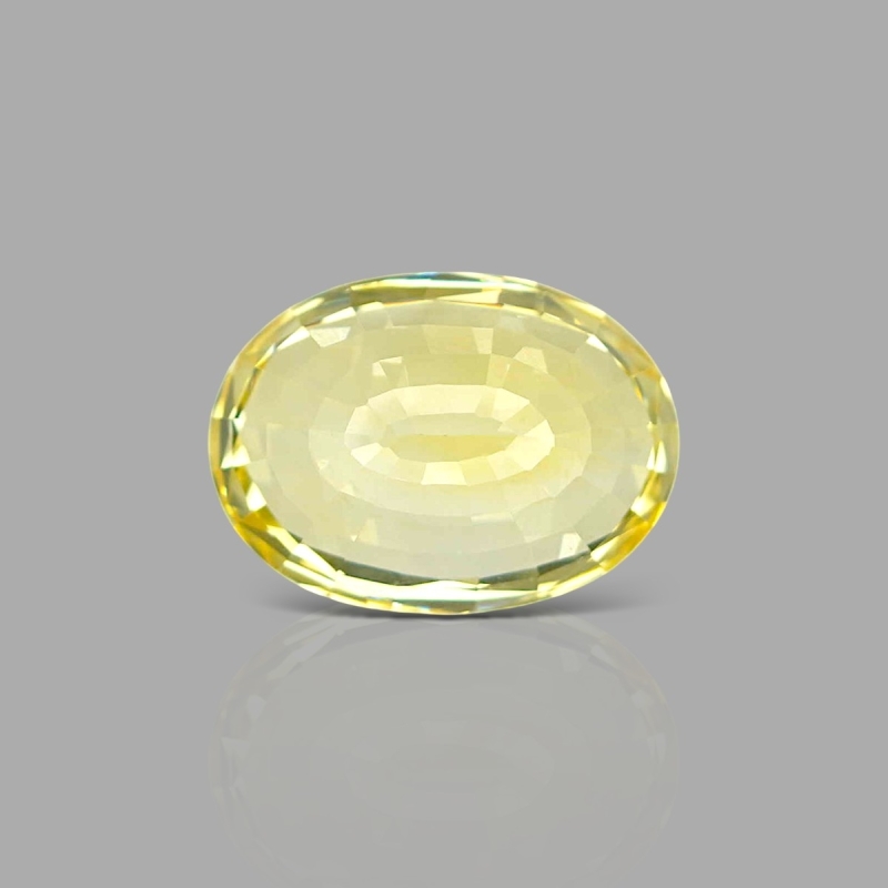 15.28 Cts. Yellow Sapphire Loose Gemstone 