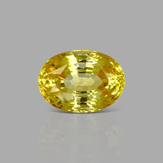 15.28 Cts. Yellow Sapphire Loose Gemstone 