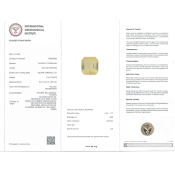 7.56 Cts. Yellow Sapphire Loose Gemstone