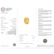 5.16 Cts. Yellow Sapphire Loose Gemstone