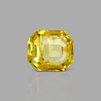 5.68 Cts. Yellow Sapphire Loose Gemstone