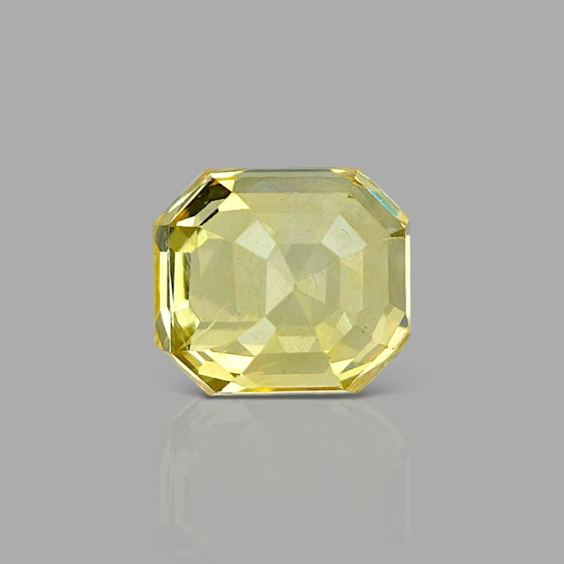 5.68 Cts. Yellow Sapphire Loose Gemstone