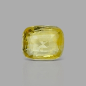 5.18 Cts. Yellow Sapphire Loose Gemstone
