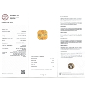 9.56 Cts. Yellow Sapphire Loose Gemstone