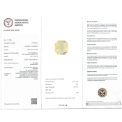 13.91 Cts. Yellow Sapphire Loose Gemstone