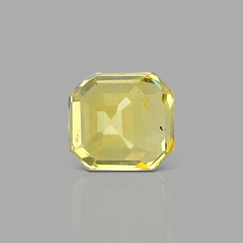 5.73 Cts. Yellow Sapphire Loose Gemstone