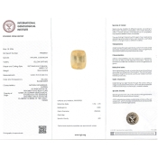 10.04 Cts. Yellow Sapphire Loose Gemstone