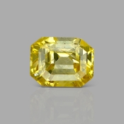 5.70 Cts. Yellow Sapphire Loose Gemstone
