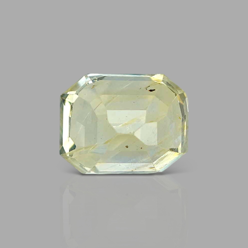 5.70 Cts. Yellow Sapphire Loose Gemstone