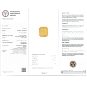 10.57 Cts. Yellow Sapphire Loose Gemstone