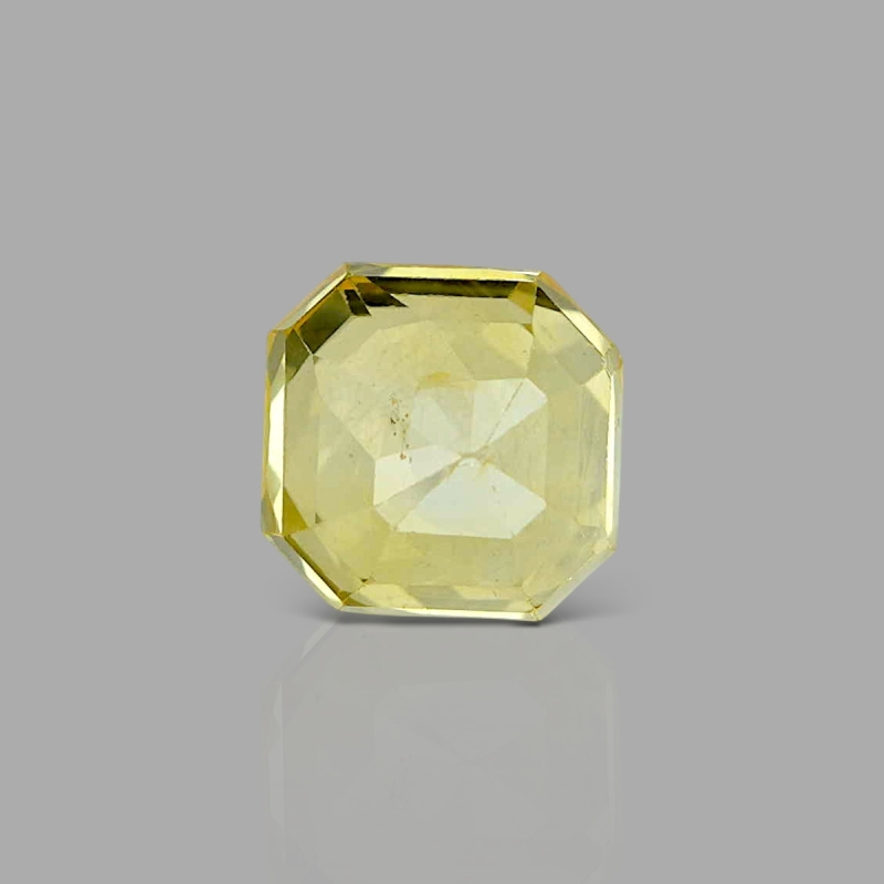 5.61 Cts. Yellow Sapphire Loose Gemstone