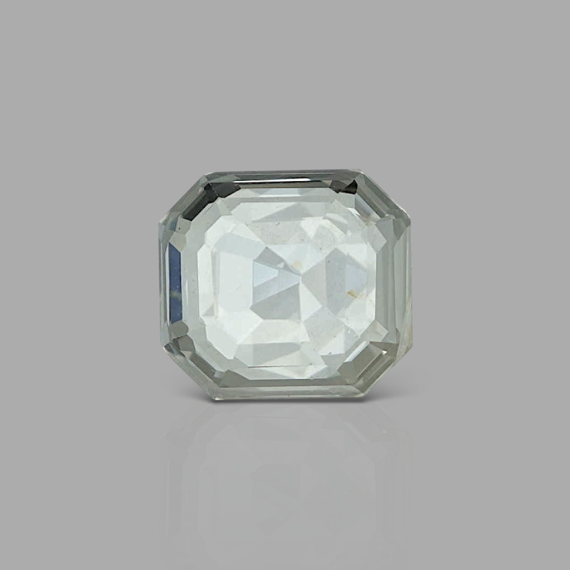 5.18 Cts. White Sapphire Loose Gemstone