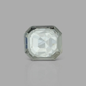 5.18 Cts. White Sapphire Loose Gemstone
