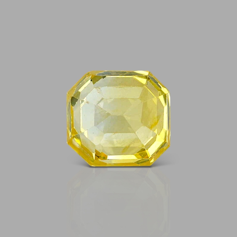 6.06 Cts. Yellow Sapphire Loose Gemstone