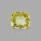 12.57 Cts. Yellow Sapphire Loose Gemstone