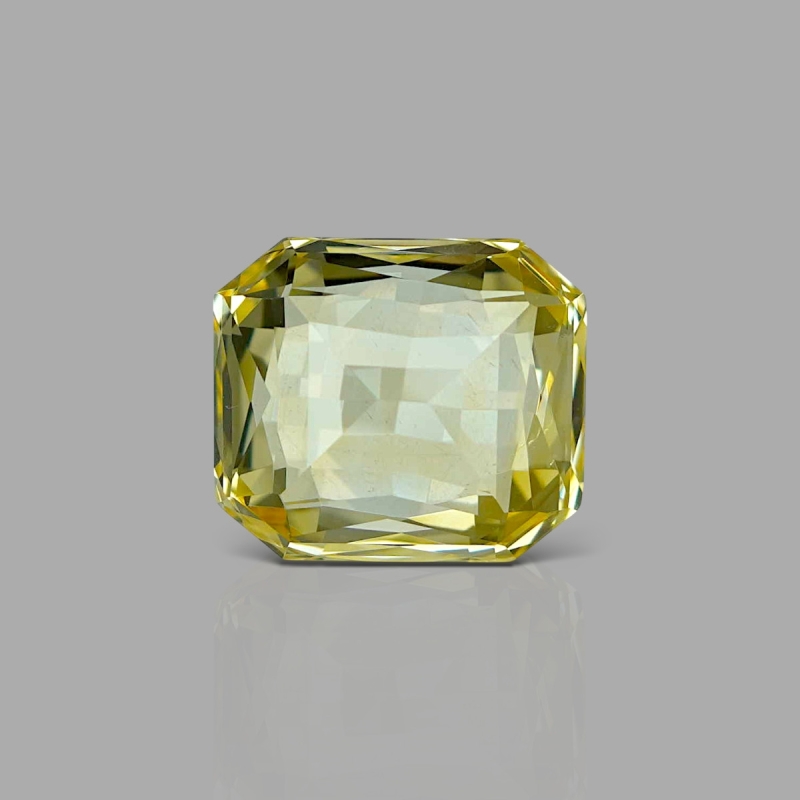 12.57 Cts. Yellow Sapphire Loose Gemstone