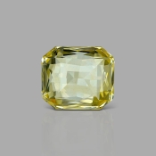 12.57 Cts. Yellow Sapphire Loose Gemstone