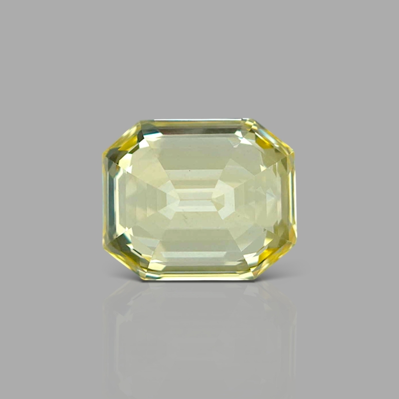 11.66 Cts. Yellow Sapphire Loose Gemstone