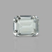 5.08 Cts. White Sapphire Loose Gemstone