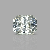 5.63 Cts. White Sapphire Loose Gemstone