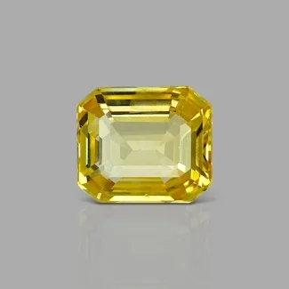 6.19 Cts. Yellow Sapphire Loose Gemstone