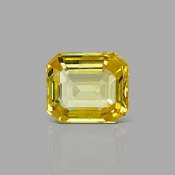 6.19 Cts. Yellow Sapphire Loose Gemstone