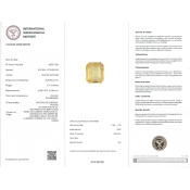6.19 Cts. Yellow Sapphire Loose Gemstone