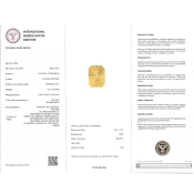 6.16 Cts. Yellow Sapphire Loose Gemstone