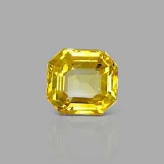 5.30 Cts. Yellow Sapphire Loose Gemstone