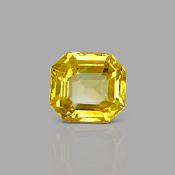 5.30 Cts. Yellow Sapphire Loose Gemstone