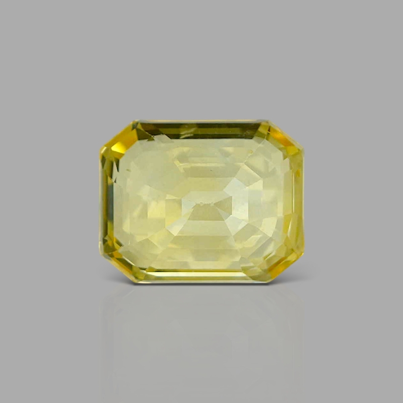 9.59 Cts. Yellow Sapphire Loose Gemstone
