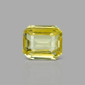 9.59 Cts. Yellow Sapphire Loose Gemstone