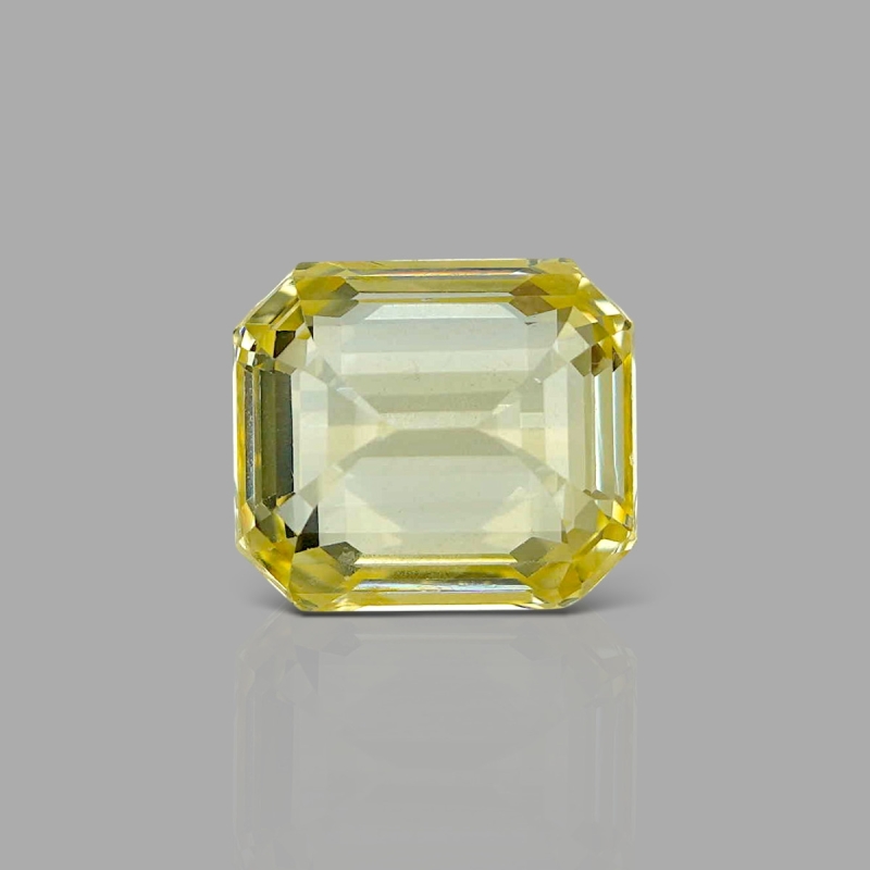 9.59 Cts. Yellow Sapphire Loose Gemstone