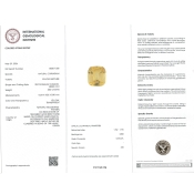 5.82 Cts. Yellow Sapphire Loose Gemstone